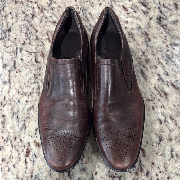 Tod's Other - Tod’s Brown Leather Men's Slip-On Shoes